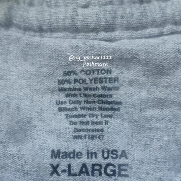 𝗨.𝗦. 𝗔𝗥𝗠𝗬®️ Star Emblem Tee XL Gray - Picture 5 of 5